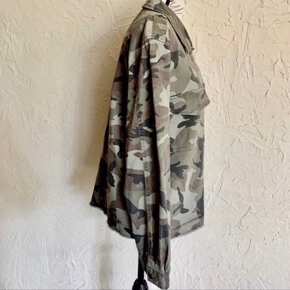 Anthropologie Sanctuary Camo Print Jacket NWT - Picture 9 of 12